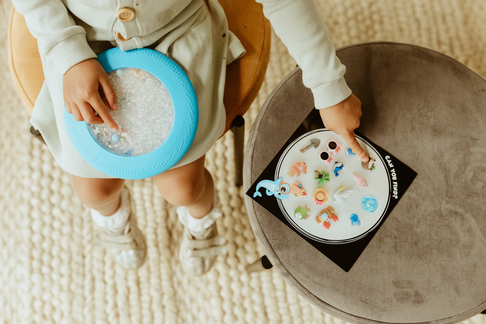 Beach Peek-a-Boo Sensory Bag - Jellystone Designs