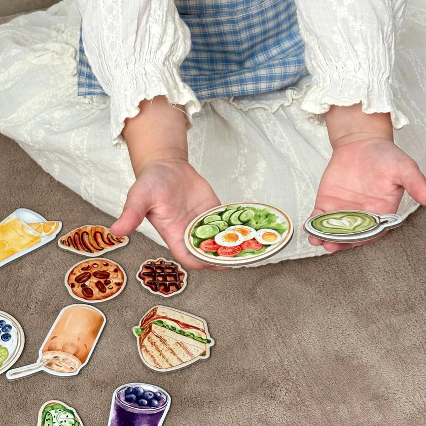 kids menu role play learning toy