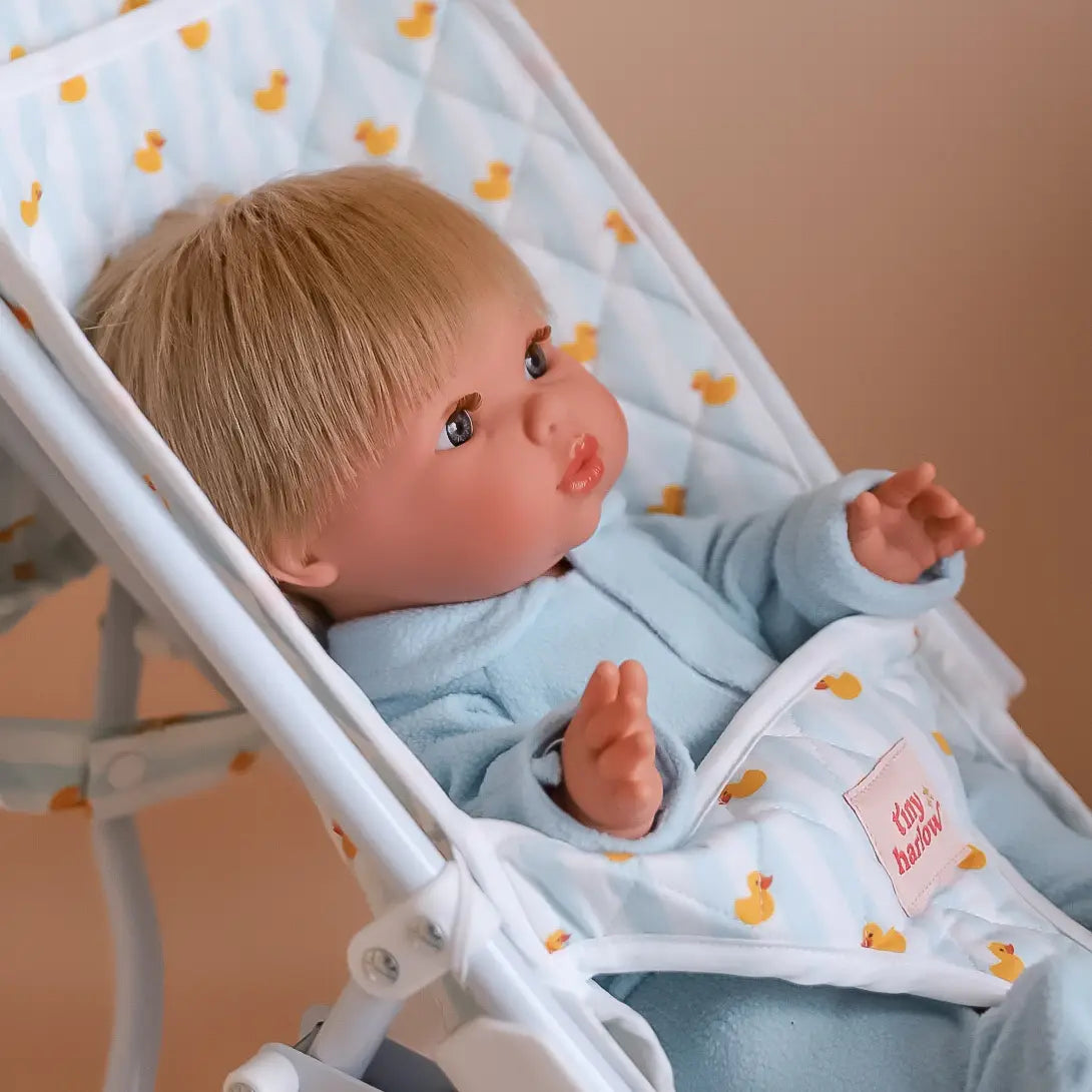 Folding Dolls Stroller | Blue Ducky