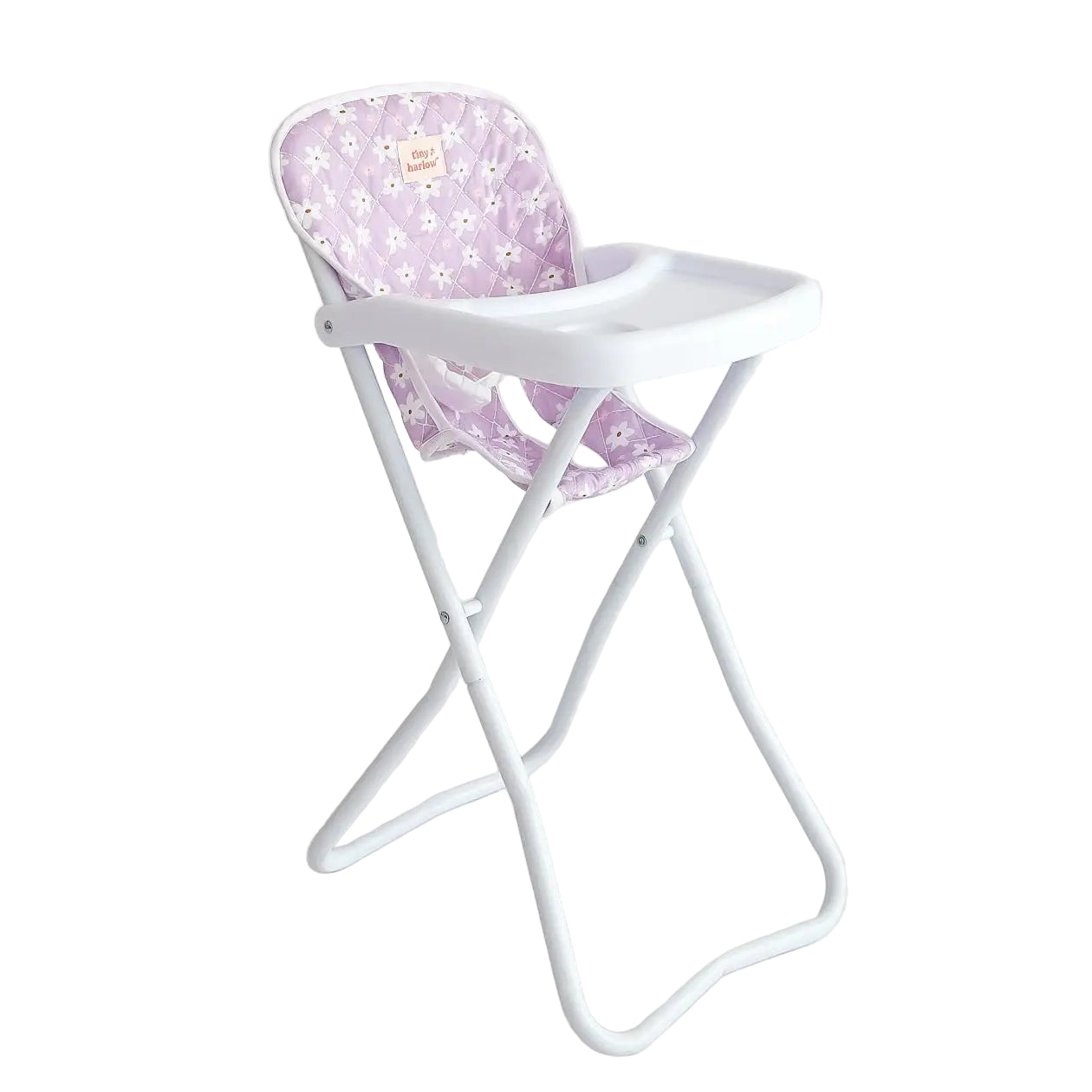 Doll Highchair | Lilac Daisy