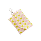 Earbud Pouch | Checkered