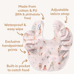 Fairy Dust Frill Snuggle Bib - Snuggly Hunny