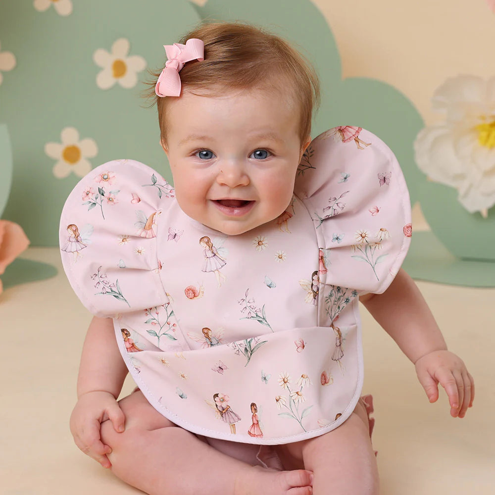 Fairy Dust Frill Snuggle Bib - Snuggly Hunny