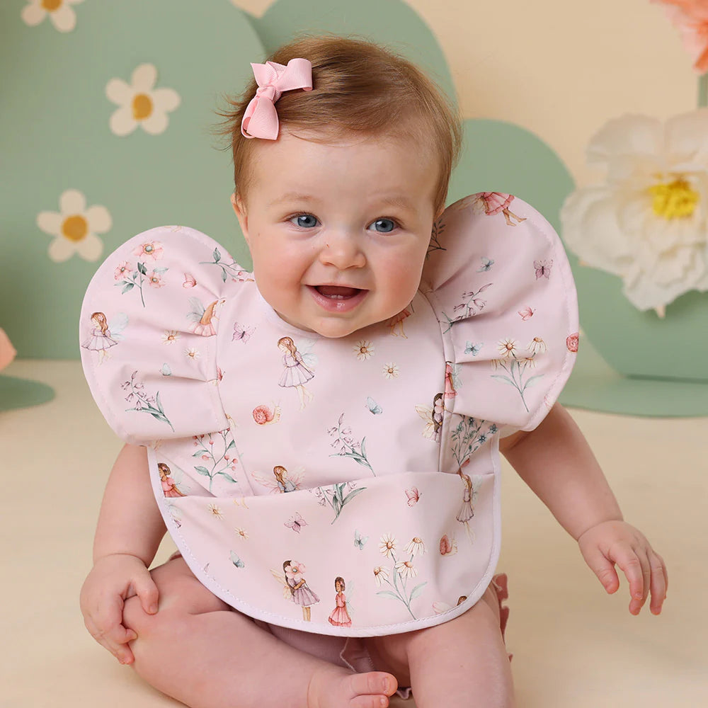 Fairy Dust Frill Snuggle Bib - Snuggly Hunny