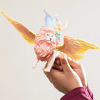 Fairy on Winged Lion Figurine – Schleich