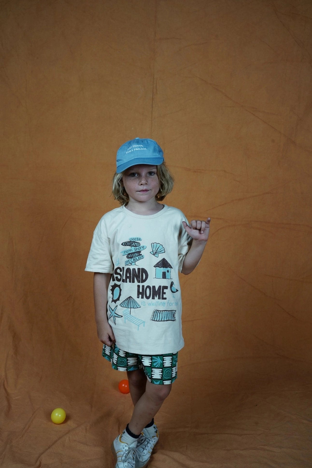 Blue Dennis the Menace Hat - Lokal Folk