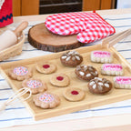 Jam Drop Biscuit Felt Food - Tara Treasures