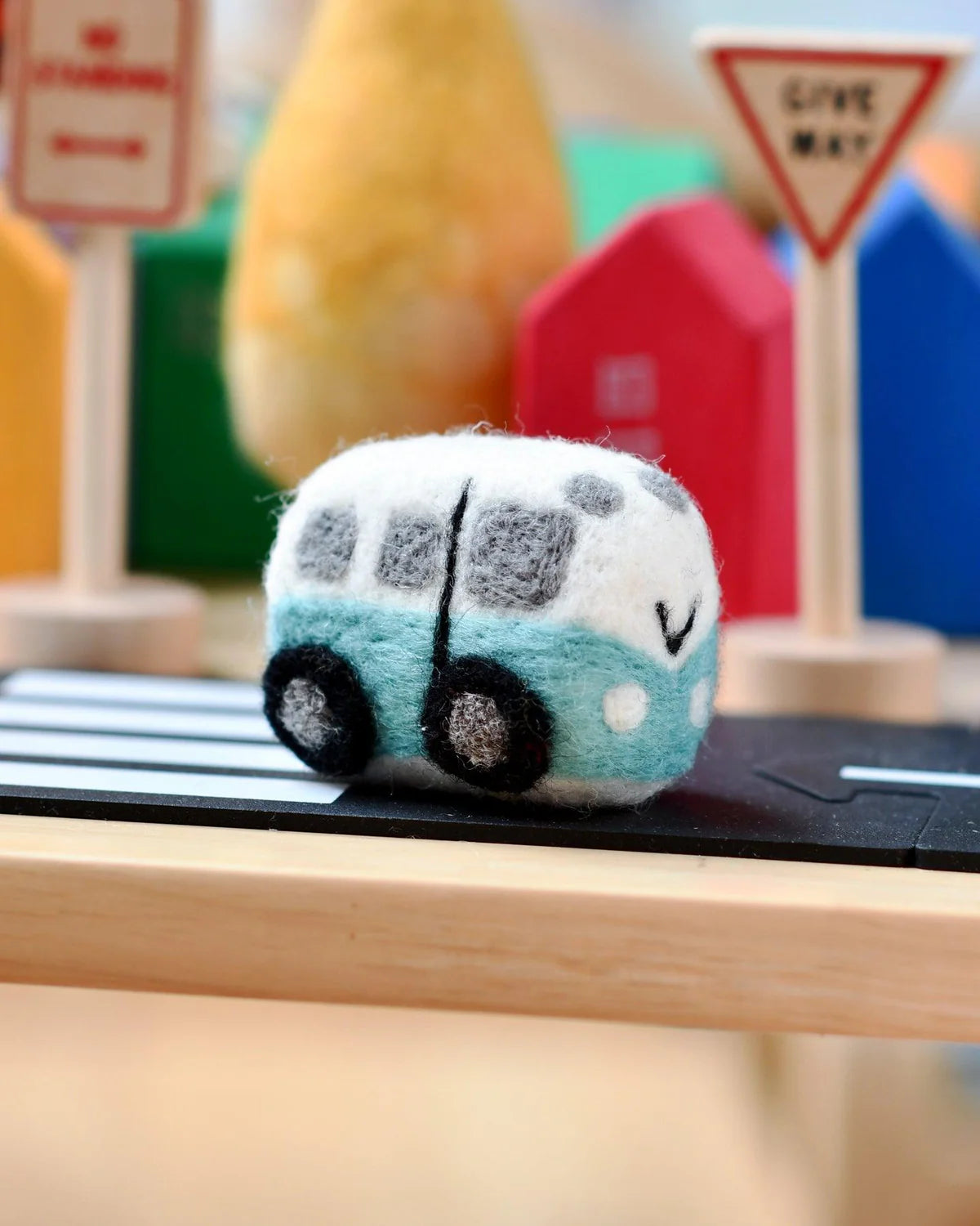 Camper Van Vehicle Felt Toy - Tara Treasures