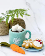 Felt Hot Chocolate & Marshmallows - Tara Treasures