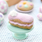 Strawberry Eclair Felt Food - Tara Treasures