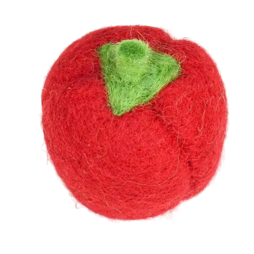 Red Capsicum Felt Food - Tara Treasures