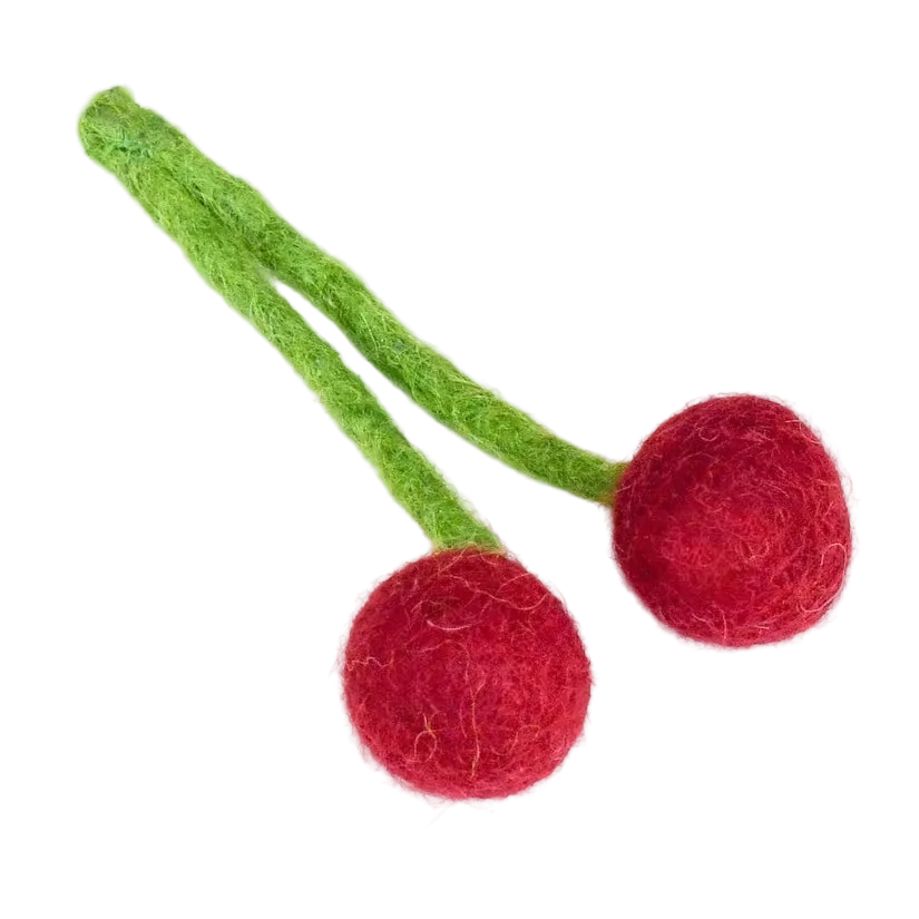 Cherries Felt Food - Tara Treasures