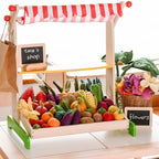 Harvest Vegetable + Fruit Set Felt Food - Tara Treasures