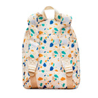 back view of toddler backpacks, perfect for on the go and have matching accessories. can also be personalised with childs name. this print is charlie