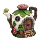 Lotus Flower Teapot House - Fairy Garden