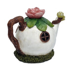 Lotus Flower Teapot House - Fairy Garden