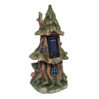 Mystic Woodland Solar Fairy House - Fairy Garden