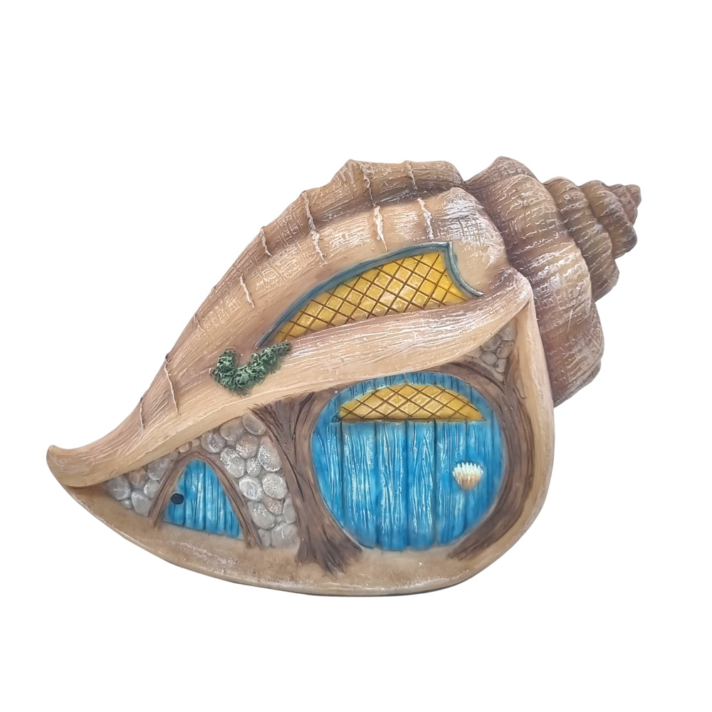 Coastal Seashell Fairy House - Fairy Garden