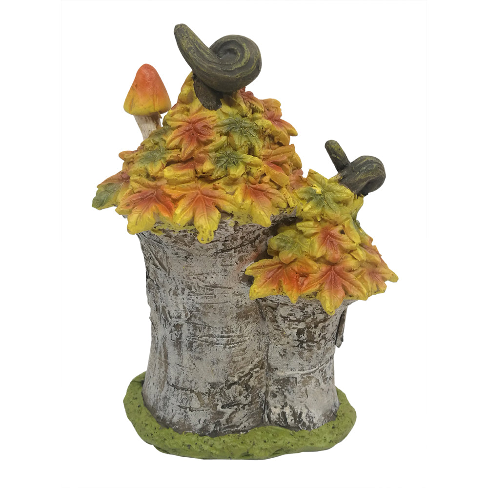 Autumn Leaf Tree House - Fairy Garden