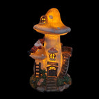 Gnome Solar Mushroom House - Fairy Garden