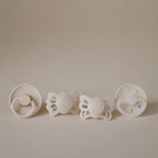 FRIGG | Baby's First Pacifier 4-Pack | Cream