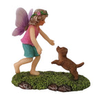 Fairy Sophia & Puppy - Fairy Garden