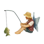 Fishing Fairy Lucas - Fairy Garden