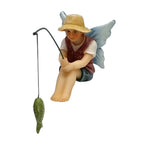 Fishing Fairy Lucas - Fairy Garden