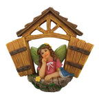 Fairy Charlotte in Window - Fairy Garden