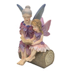 Fairy Grandma Reading with Granddaughter - Fairy Garden