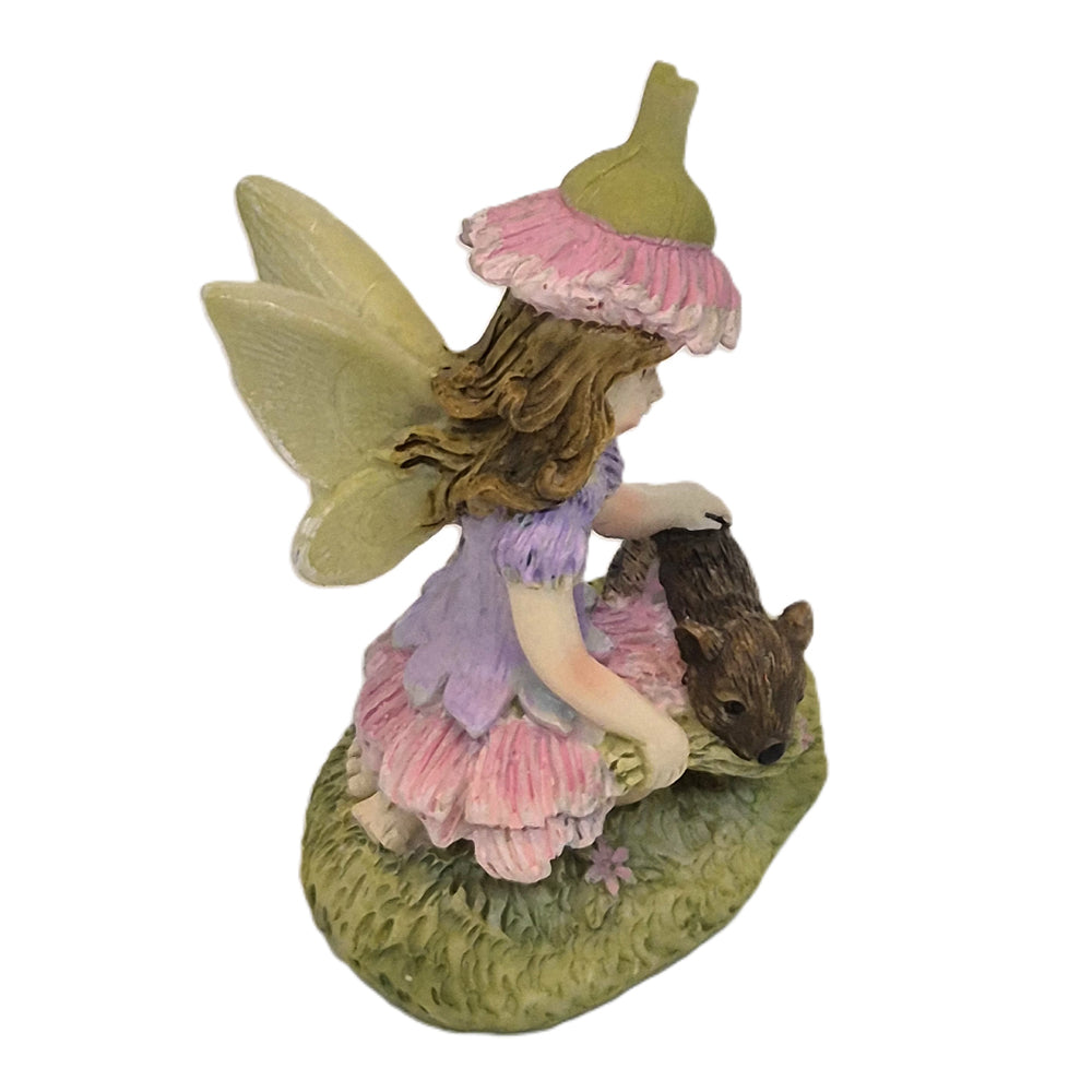 Gum Blossom Fairy & Wombat - Fairy Garden