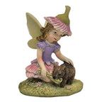 Gum Blossom Fairy & Wombat - Fairy Garden