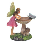 Nature Fairy with Butterfly - Fairy Garden