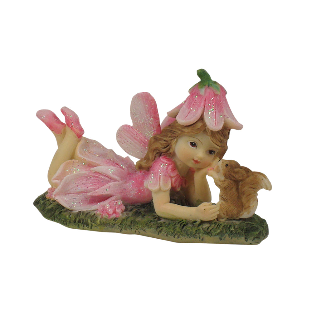 Flower Garden Fairy & Squirrel - Fairy Garden