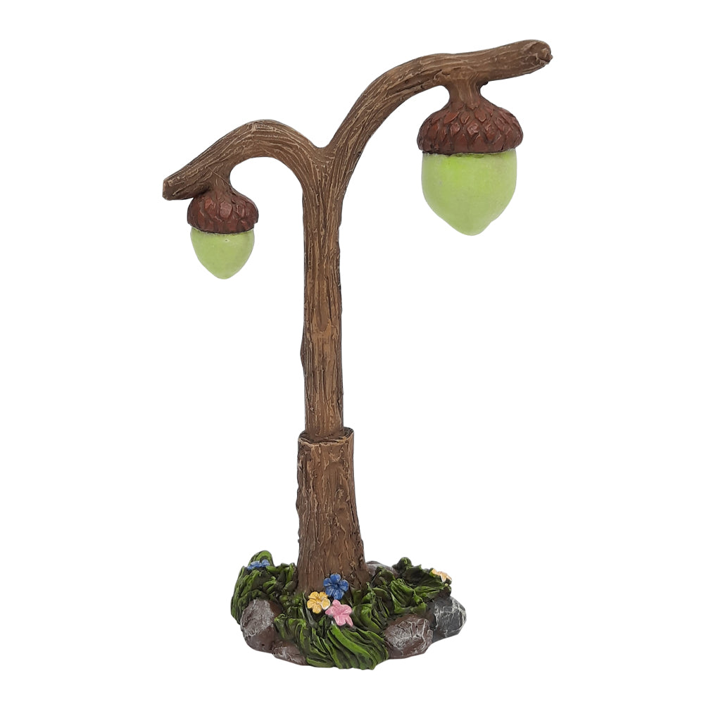 Glow in the Dark Acorn Lamp - Fairy Garden