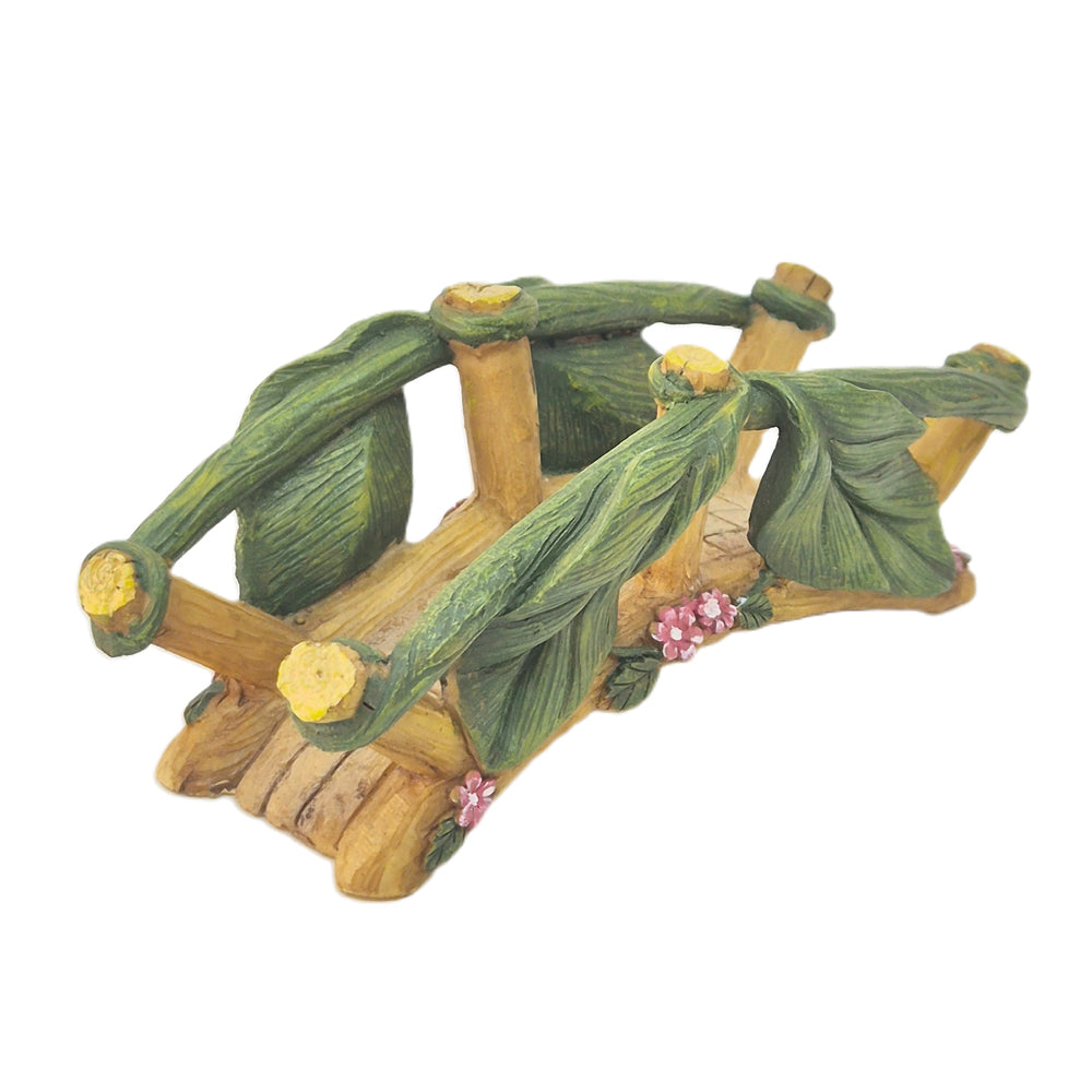 Mini Leaf Bridge - Fairy Garden
