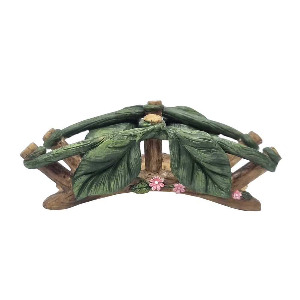 Mini Leaf Bridge - Fairy Garden
