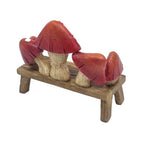 Mushroom Fairy Garden Bench - Fairy Garden