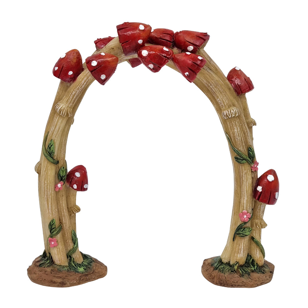 Mushroom Fairy Garden Arbour - Fairy Garden