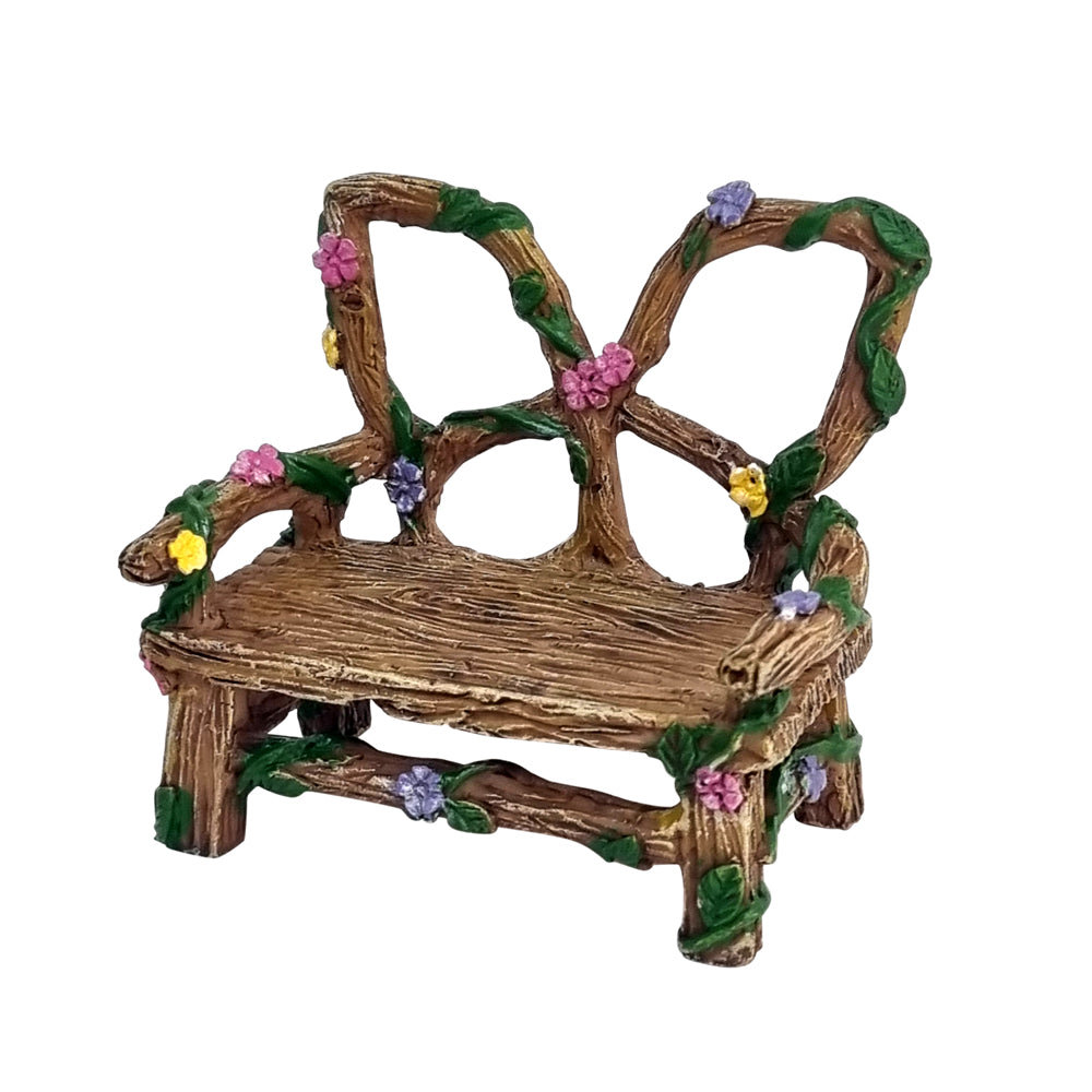 Butterfly Garden Bench - Fairy Garden