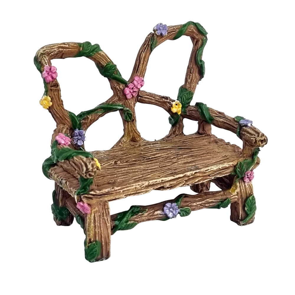 Butterfly Garden Bench - Fairy Garden