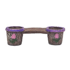 Tulip Flowerpot Garden Bench - Fairy Garden