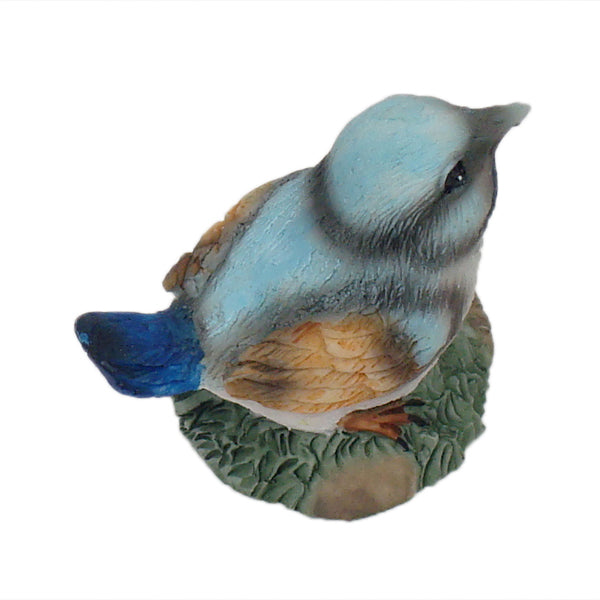 Blue Wren Bird Forest Friend - Fairy Garden