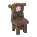 Mini Wooden Garden Chair - Fairy Garden