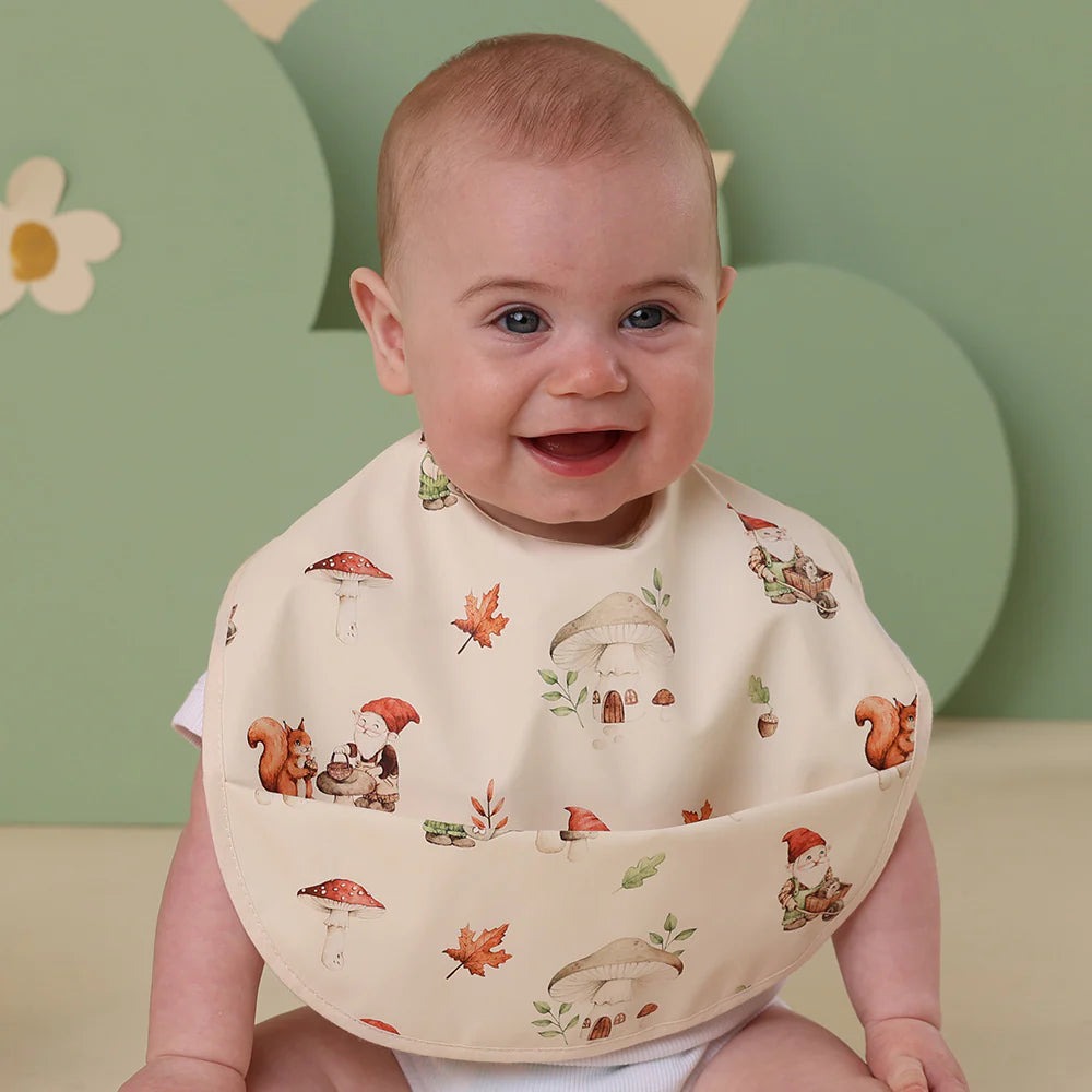Gnomes Snuggle Bib - Snuggly Hunny