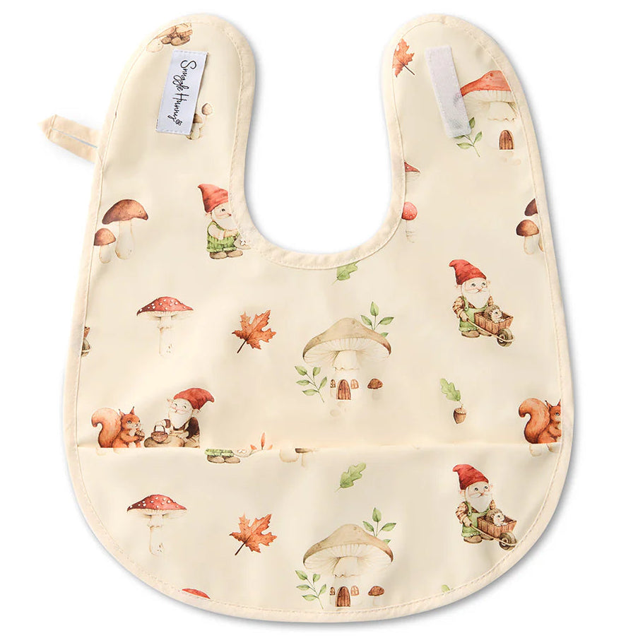 Gnomes Snuggle Bib - Snuggly Hunny