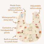 Gnomes Snuggle Bib - Snuggly Hunny