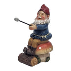Gnomes Toasting Marshmallows - Fairy Garden