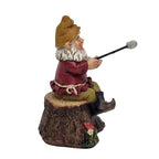 Gnomes Toasting Marshmallows - Fairy Garden