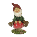 Resting Forest Gnome - Fairy Garden